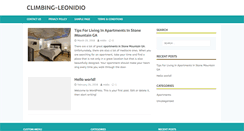 Desktop Screenshot of climbing-leonidio.com